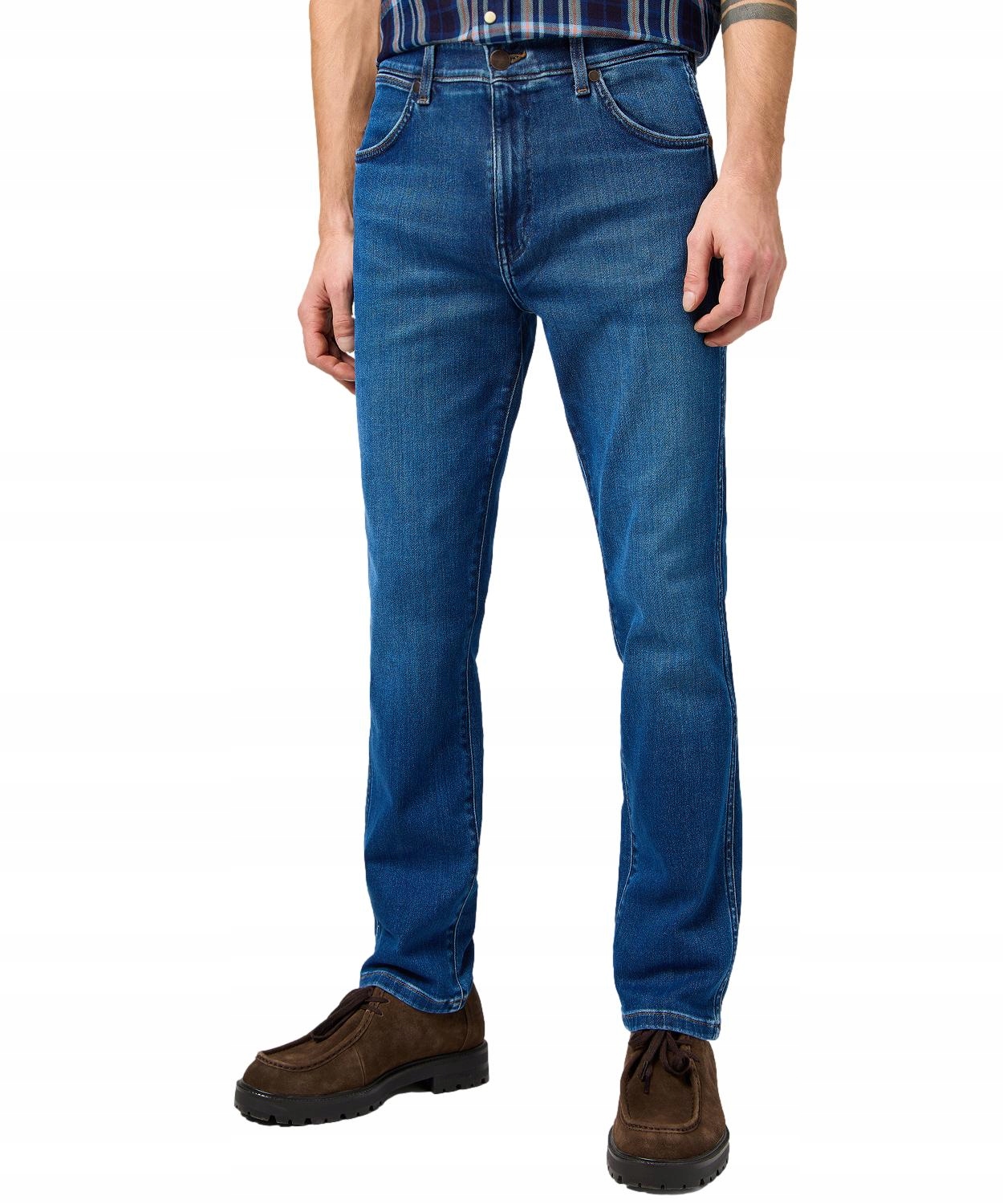 Džíny Wrangler Larston 112362458 Dandelion Summer W 32 L 34