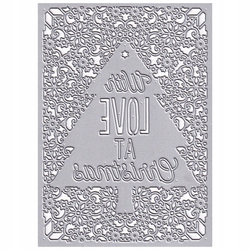 Wykrojnik First Edition Christmas Card choinka
