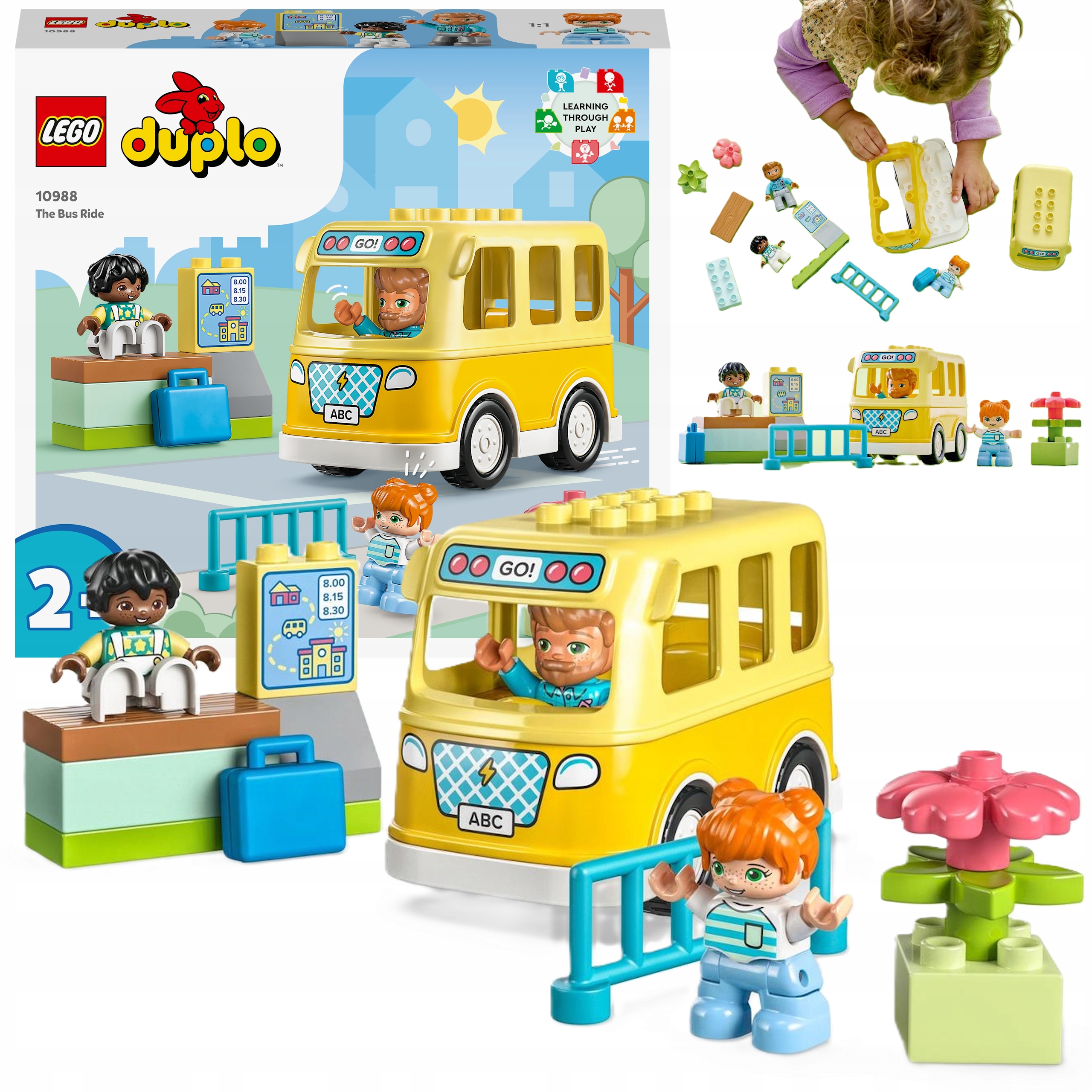 Klocki Lego Duplo 10988 Przejażdżka Autobusem Zestaw Do Zabawy