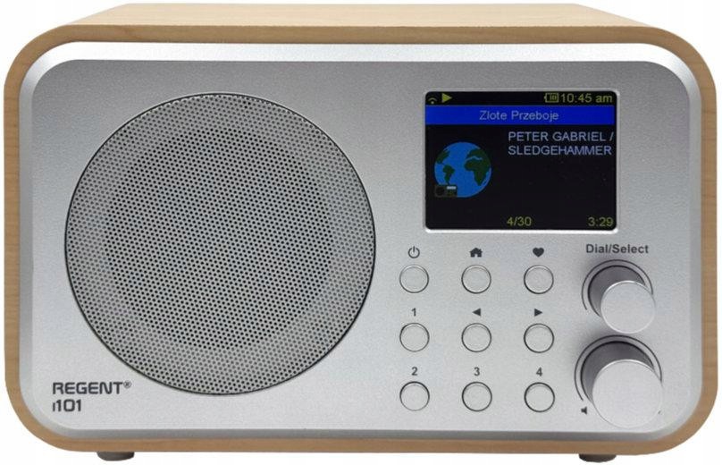 Internetové Rádio Ferguson Regent I101 Dab+ Fm Rds Světlé Dřevo Bluetooth