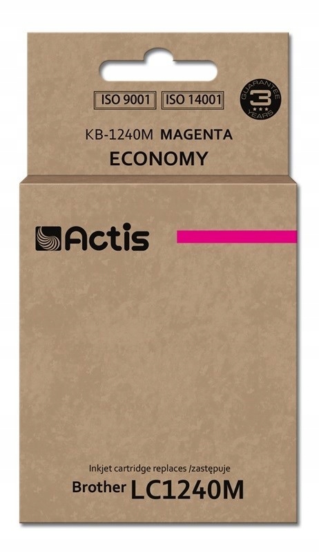 Actis KB-1240M Tusz (zamiennik Brother LC1240M/LC1220M Standard 19 ml