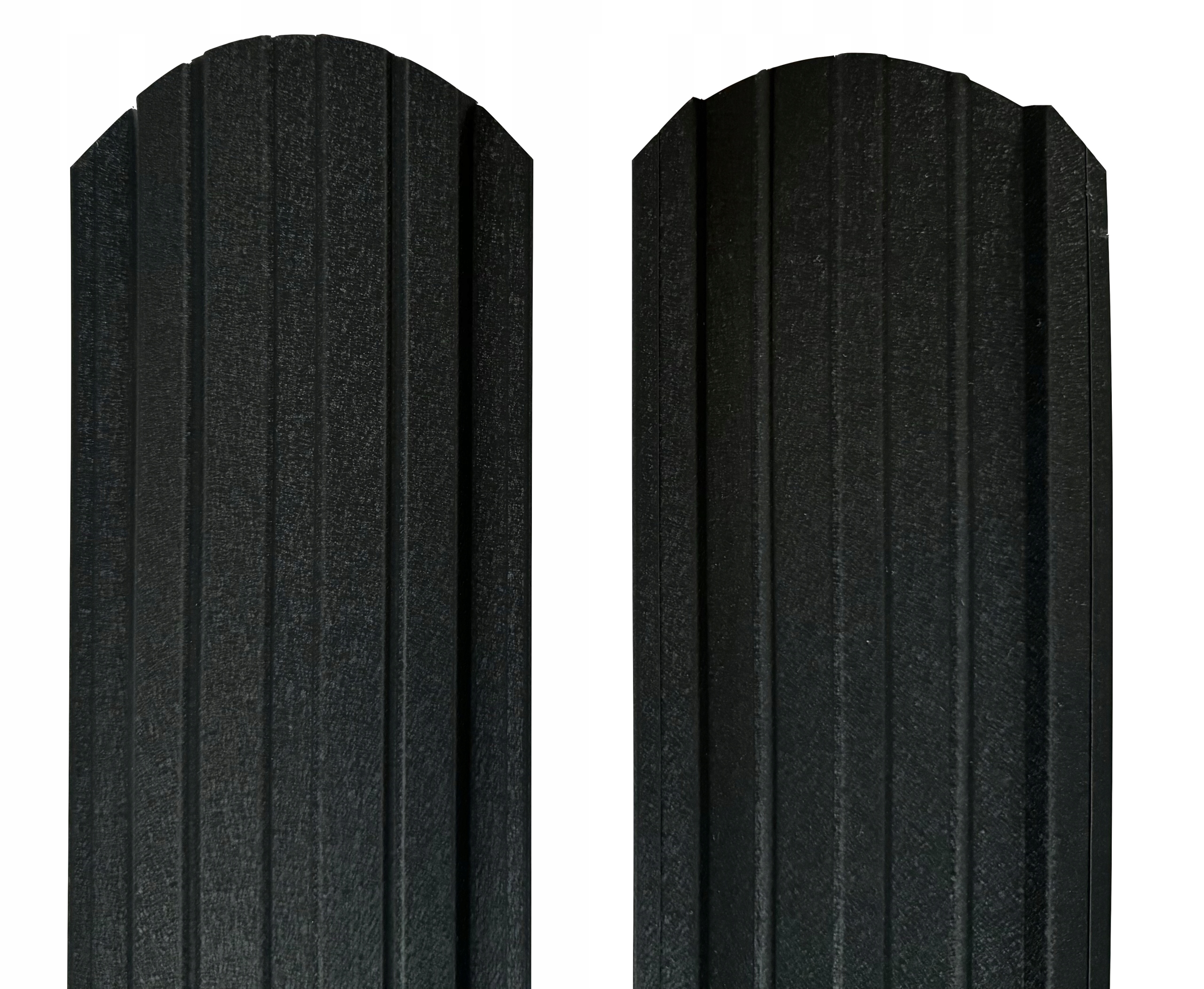 Sztacheta metalowa ogrodzeniowa mat Grafit dwustronny od 20cm do 145cm