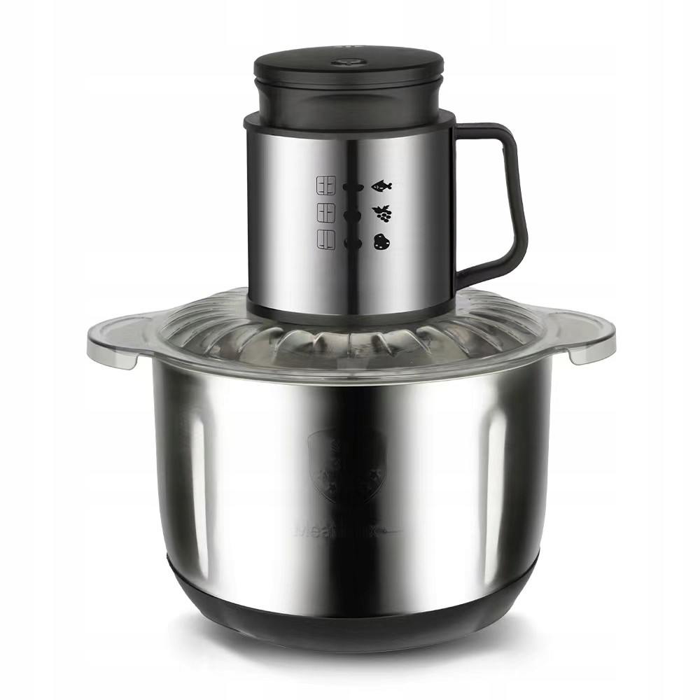 Elektryczny Rozdrabniacz Szatkownica do Owoców Warzywa Mięsa1000W mocny 5l