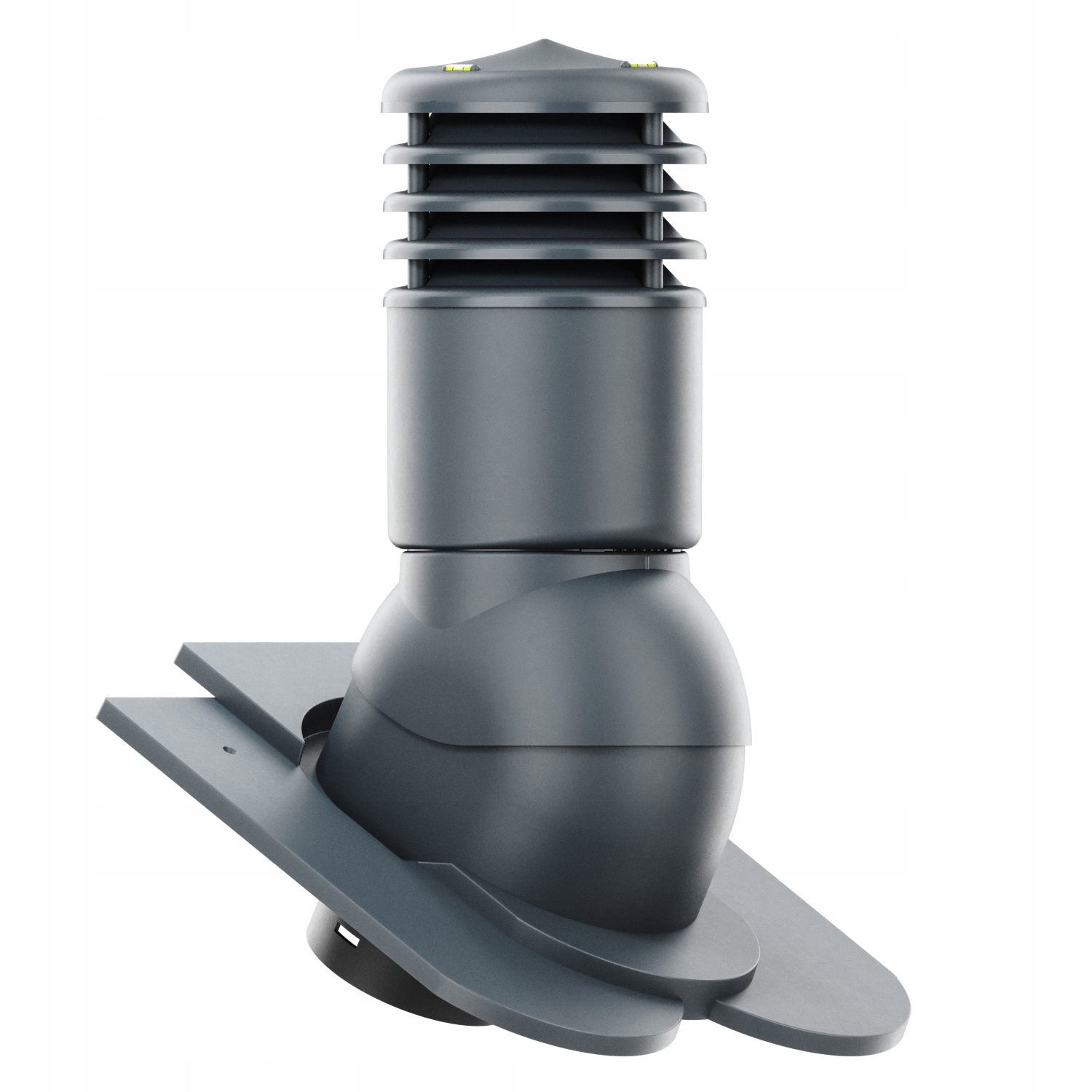 větrací komín Izolovaný Smart fi150 s krajkou Antracitový