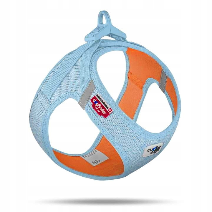 Curli Szelki dla psa Clasp Air Mesh Airblue XL