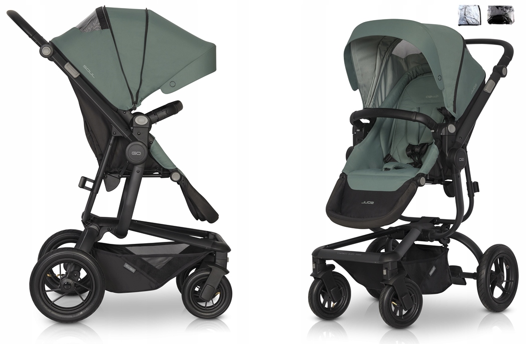 EASY-GO SOUL AIR wózek spacerowy + TORBA AGAVA