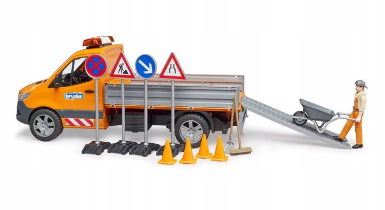 Mercedes Sprinter do prac drogowych Bruder 02677