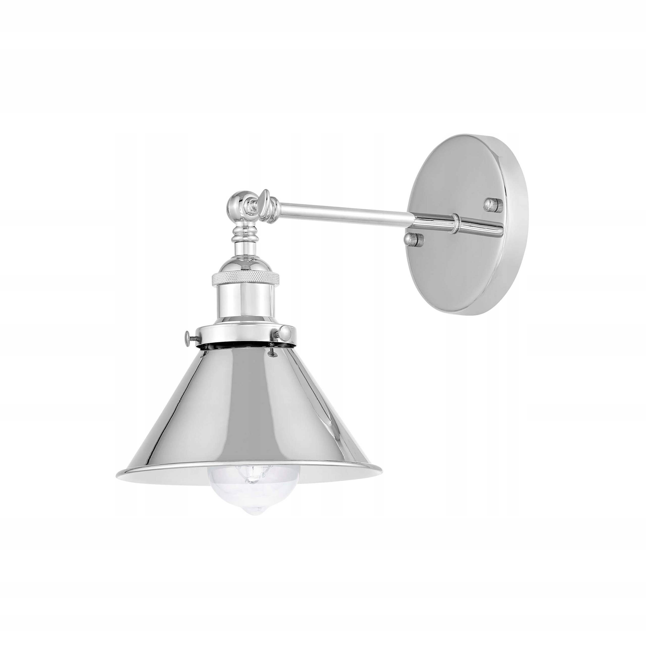 Kinkiet Loft Chrom Lampa Ścienna Gubi Lumina Deco