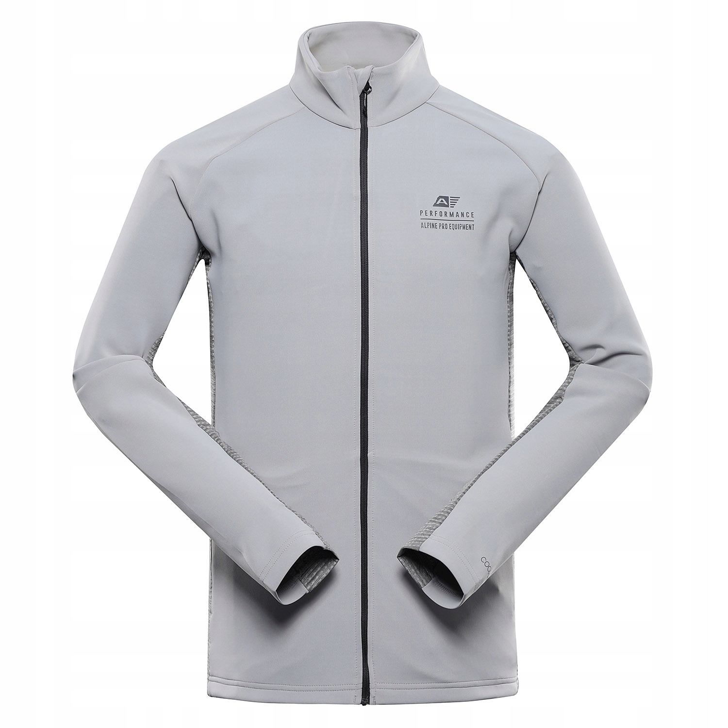 Alpine Pro Męska bluza turystyczna szybkoschnąca Goll 2 k.szary r.M