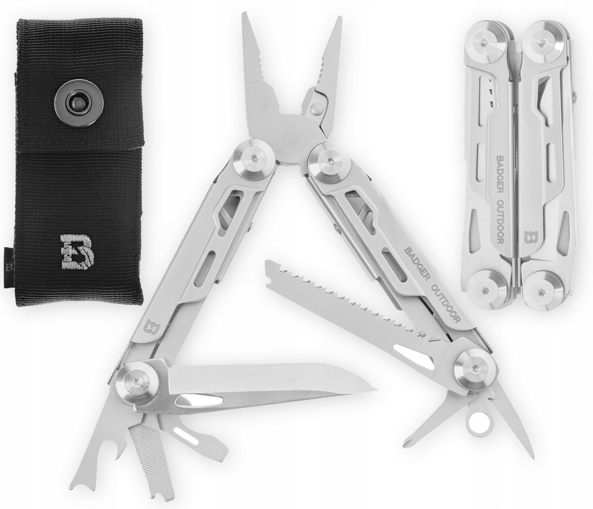 Multitool Narzędzie Wielofunkcyjne survival Edc Badger Outdoor Thorn 14 w 1