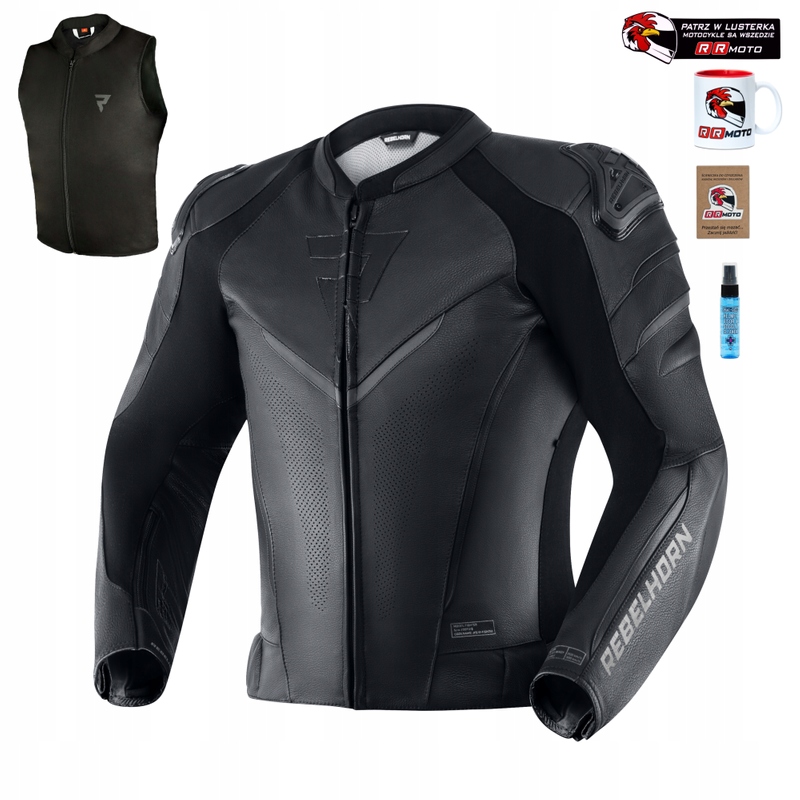 

Kurtka Rebelhorn Fighter Black czarny Gratisy