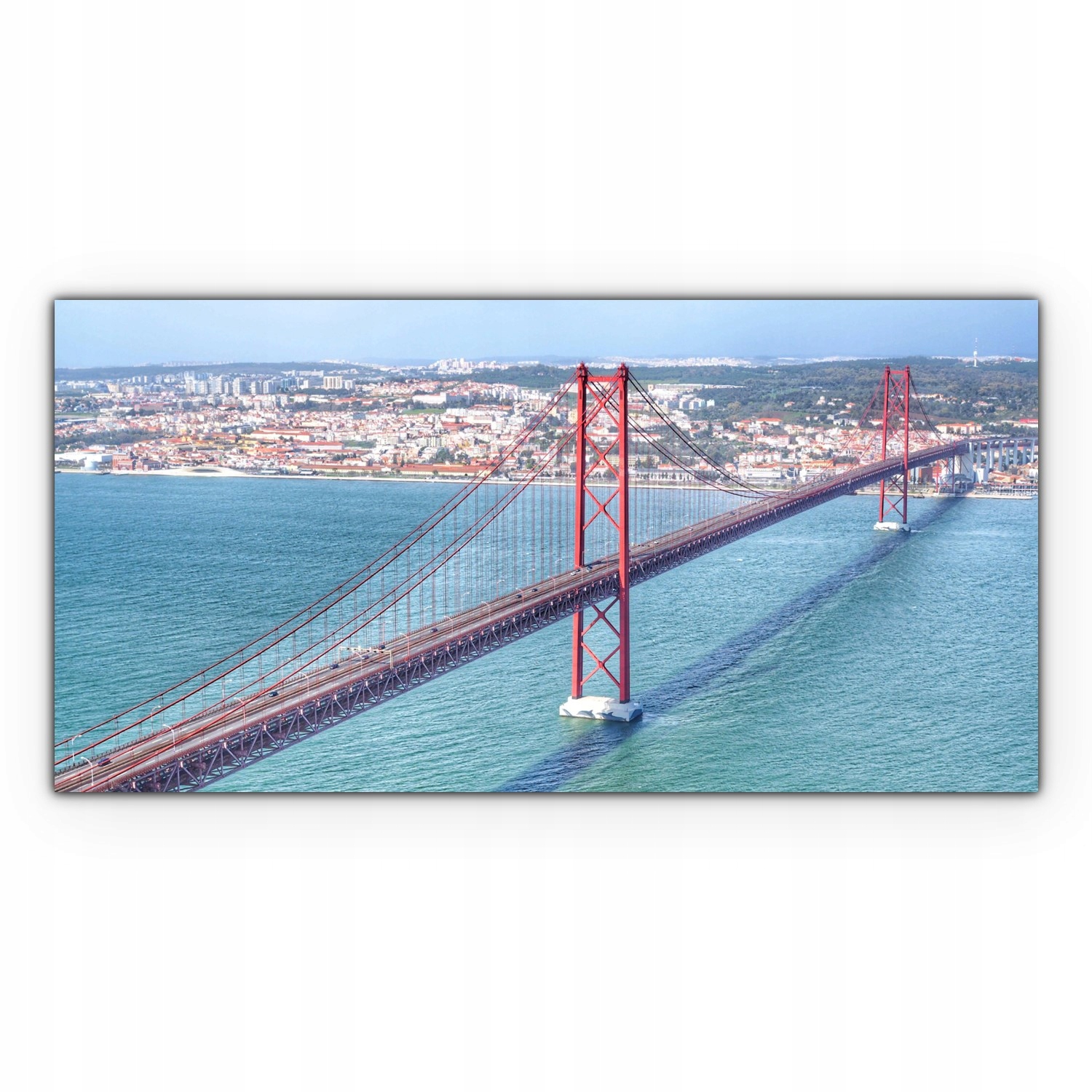 

Canvas do sypialni 140x70 Most Rzeka Architektura