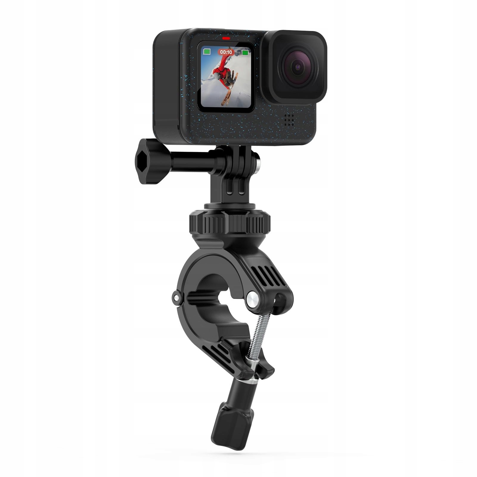 SAMETOP Uchwyt Rowerowy/Motocyklowy 360° do GoPro DJI Osmo — miniatura 2