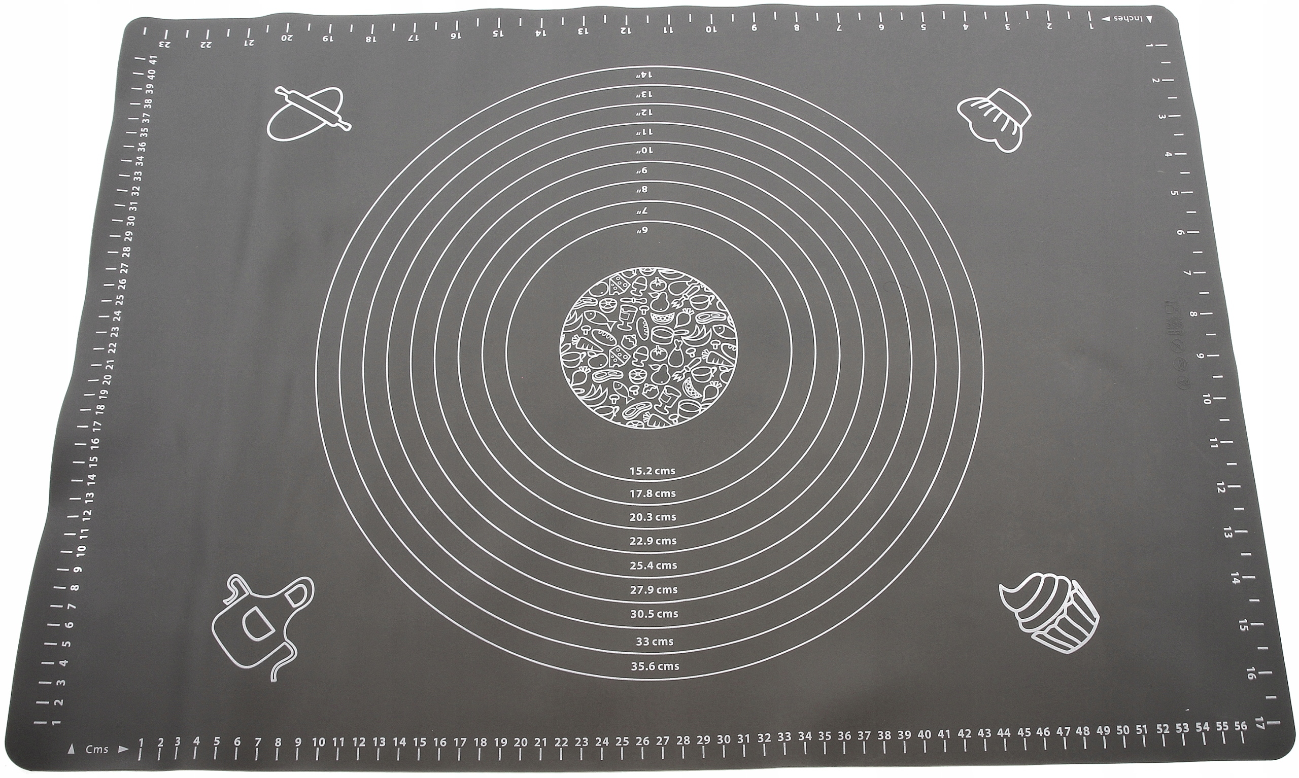 STOLNICA SILIKONOWA MATA PODKŁADKA 64 x 45 cm Materiał silikon