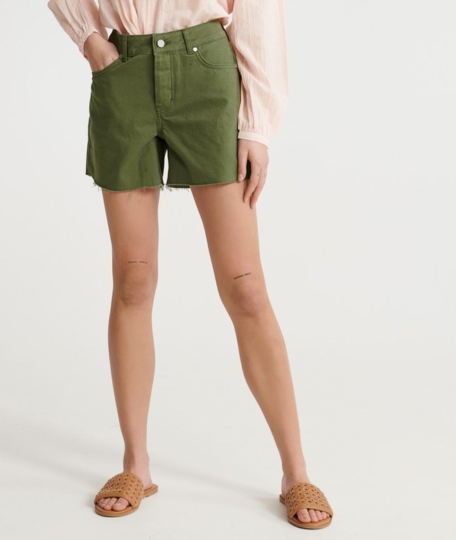 Džínové šortky střední délky 26