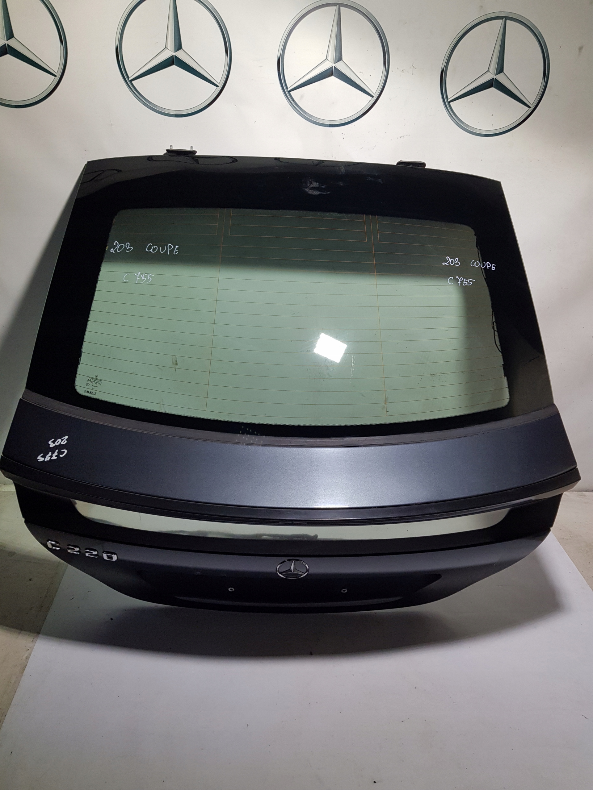 trunk door boot MERCEDES W203 COUPE 755 C755
