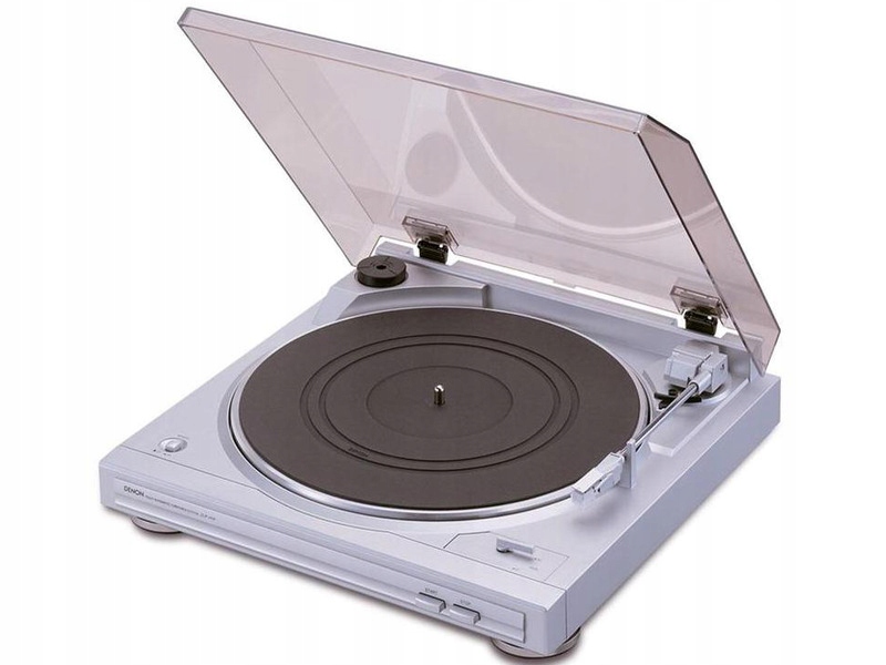Gramofon Denon DP-29F Srebrny