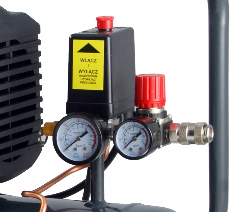 Kompresor Sprężarka 24L Darkomp FL-24 245 L/min Marka Kupczyk