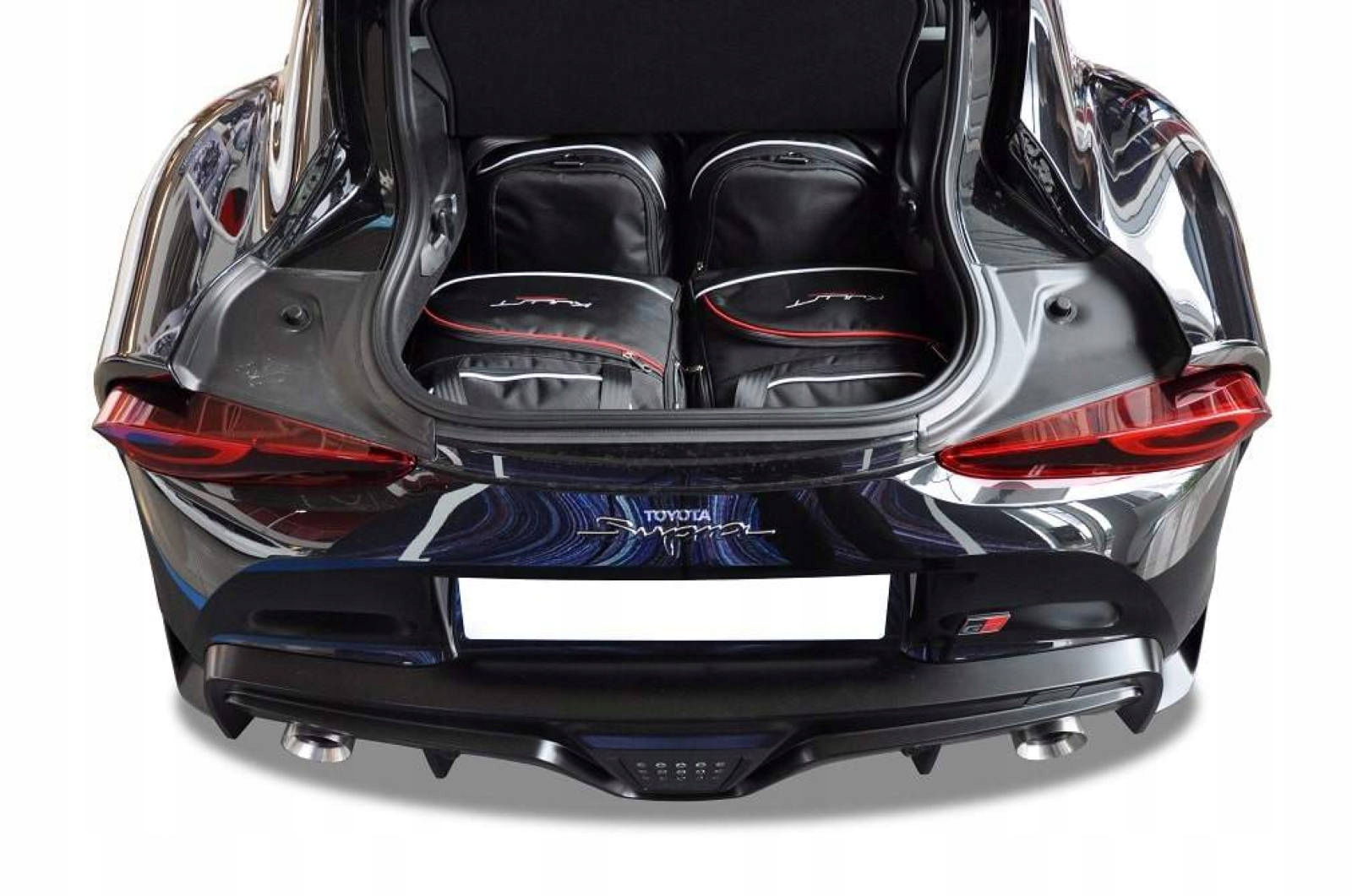 J&j Automotive Sada 4ks cestovných tašiek Aero pre Toyota Supra 2019+