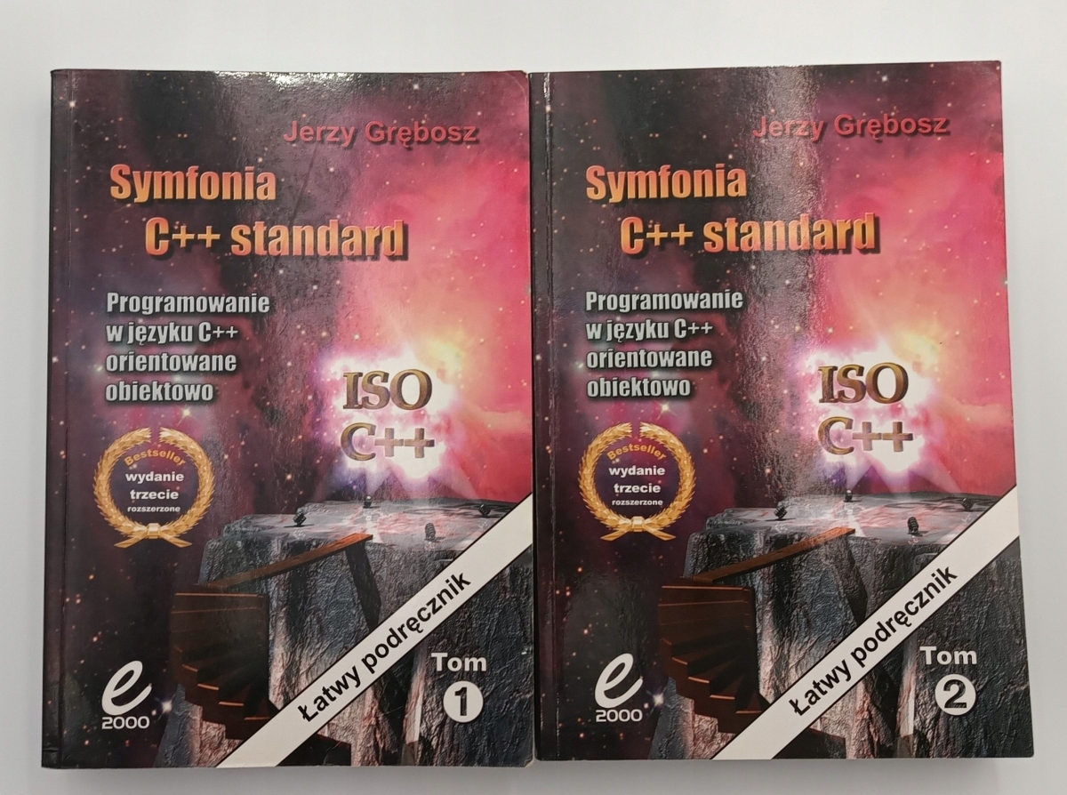 SYMFONIA C++ STANDARD - Jerzy Grębosz Tytuł Symfonia C++ Standard Tom 1-2