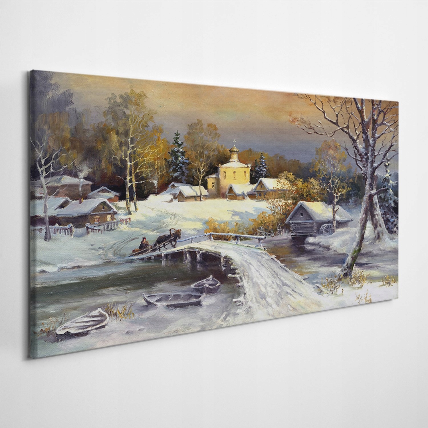 

Zdjęcie na płótnie Miasto Most Krajobraz 120x60 cm