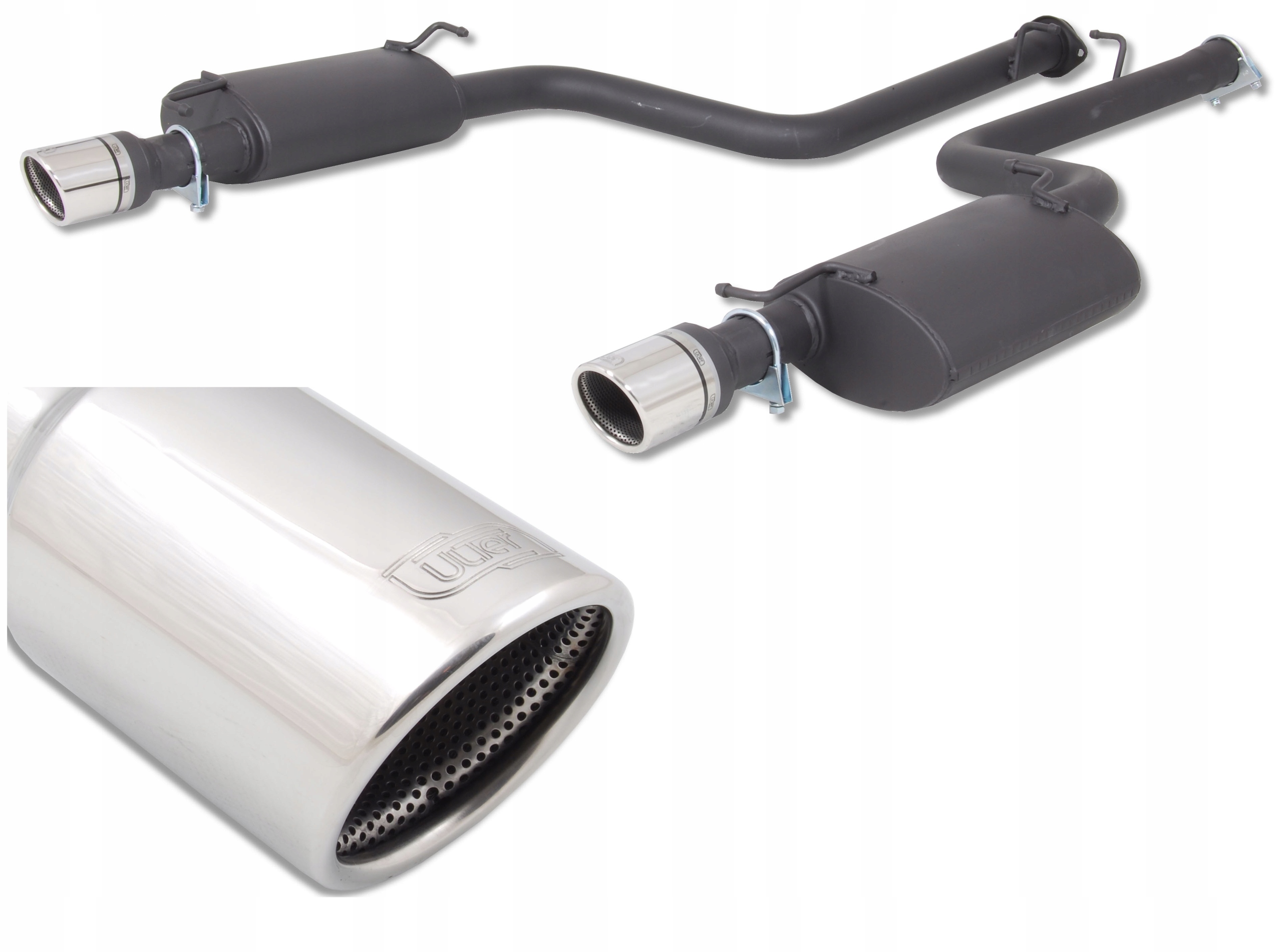 135-302/90RS (1) - Спортивный глушитель CHRYSLER 300C универсал 5.7 HEMI 250kW