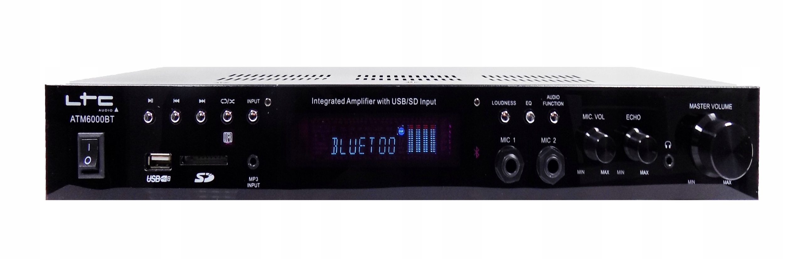 KINO DOMOWE KOLUMNY AMPLITUNER BLUETOOTH USB SD System dźwięku 2.1