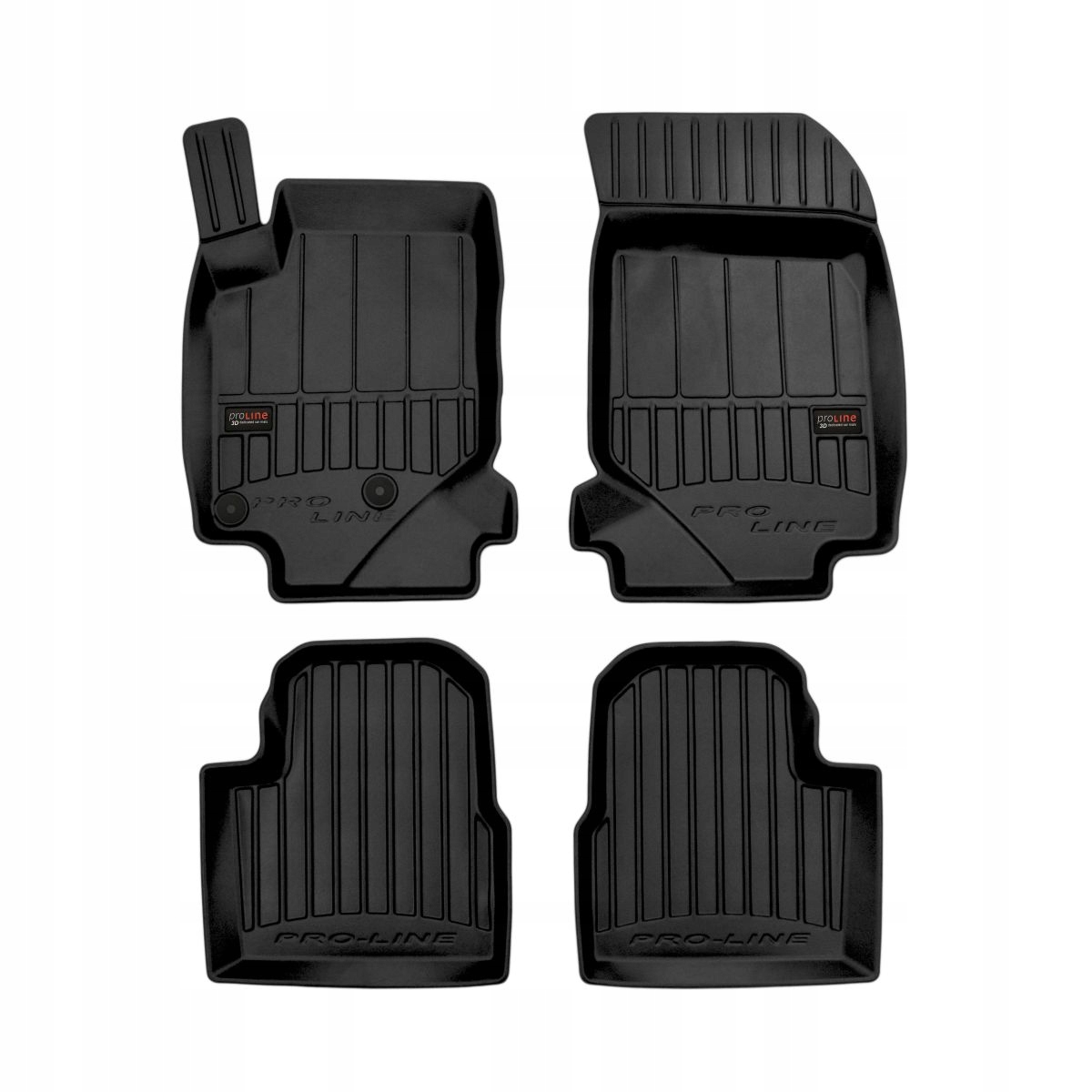 Gumové rohože Peugeot 208 II 06.19- Frogum Frg 3 Sada vodiča #35