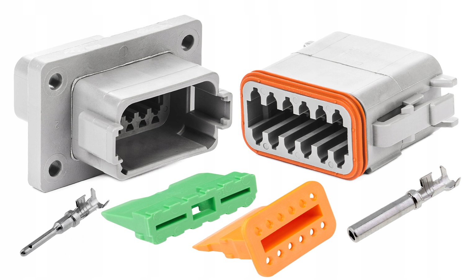 KOSTKA ZLACZE 2mm2 DEUTSCH DT 12 PIN USA PANELOWE