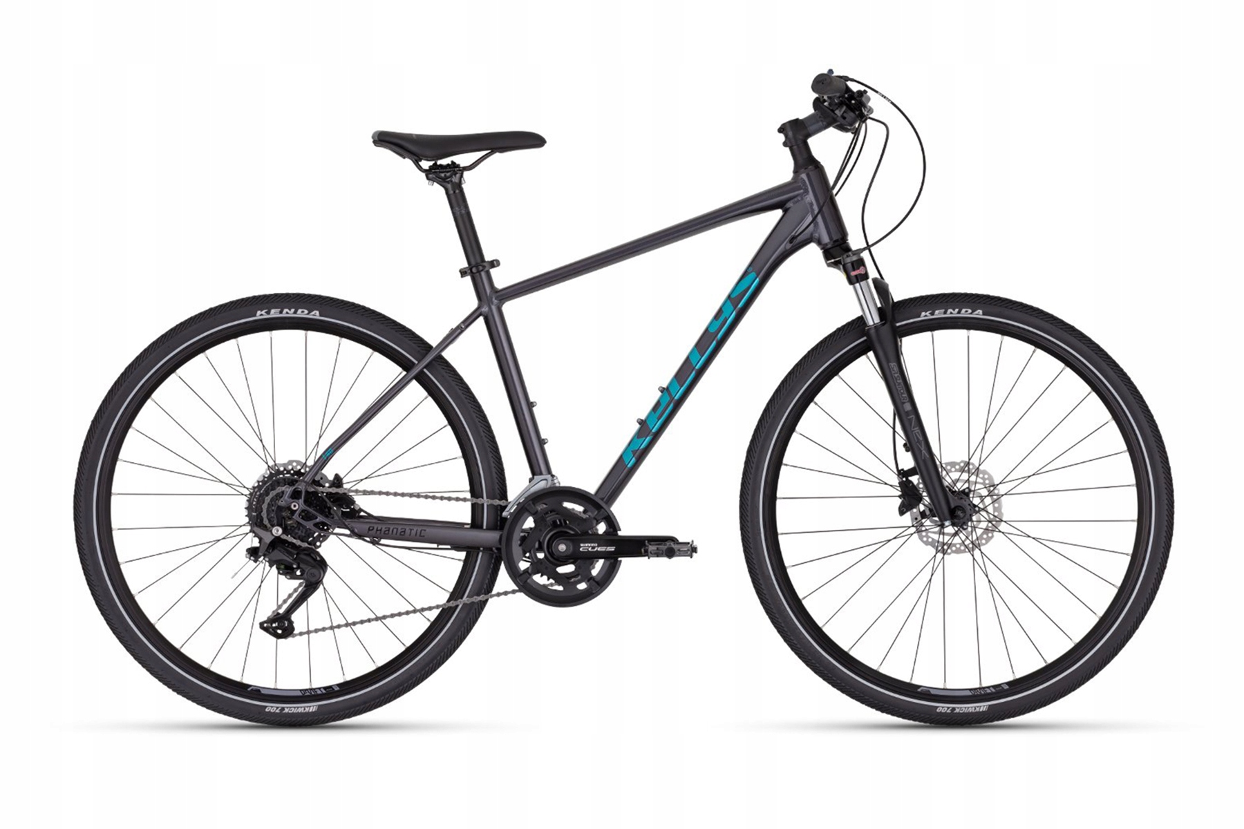 Rower crossowy Kellys Phanatic 50 Antracyt 28" roz. M