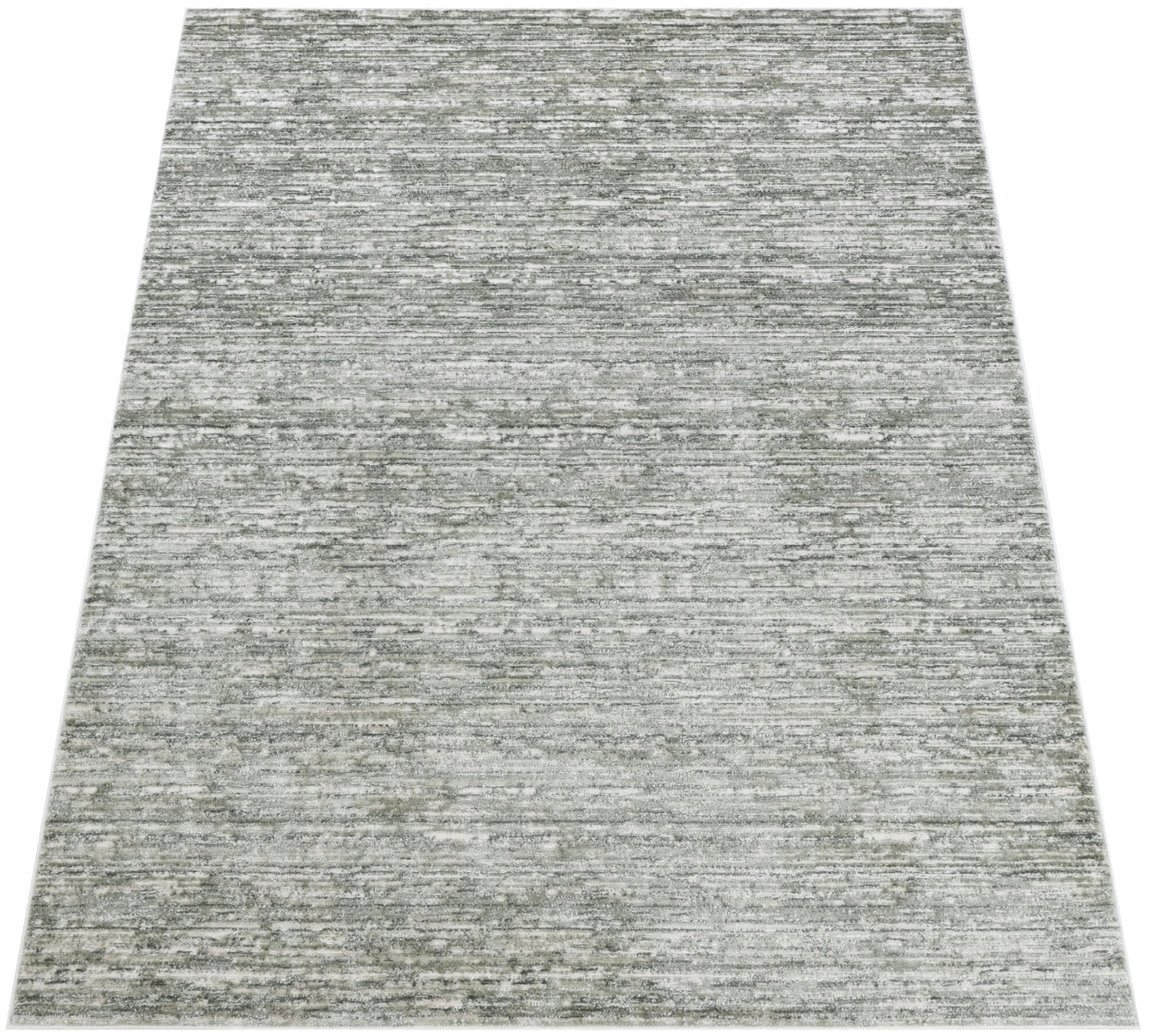 Koberec Komo 120x170 Stylový moderní s leskem zelený krémový w29