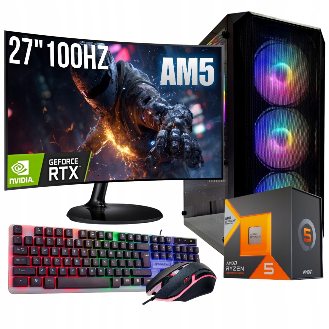 Herní Set Ignitronix R5 8600G/32GB/RADEON 760M/1TB M.2/W11/27"100Hz