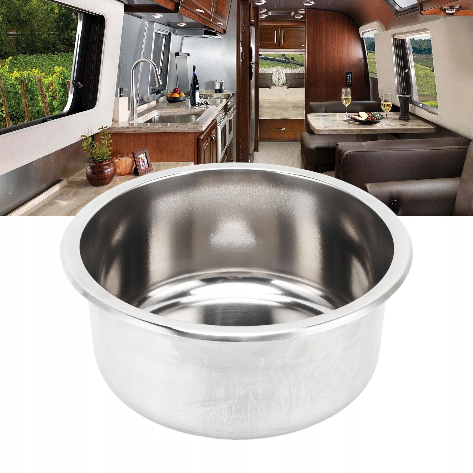 UMYWALKA PRZYCZEPA KAMPER ŁÓDŹ 295X130MM Marka inna