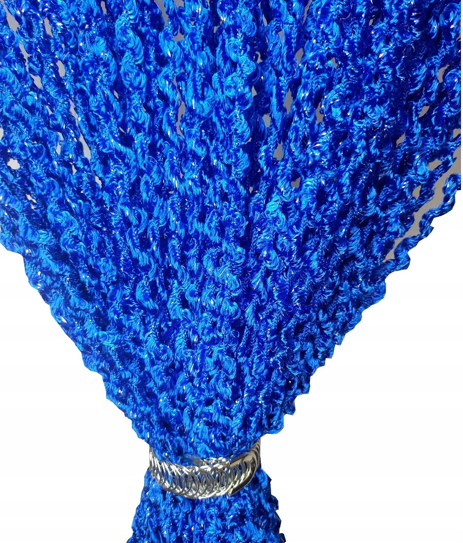 

Firana sznurki 250 x 300 makarony Spiralki Loki