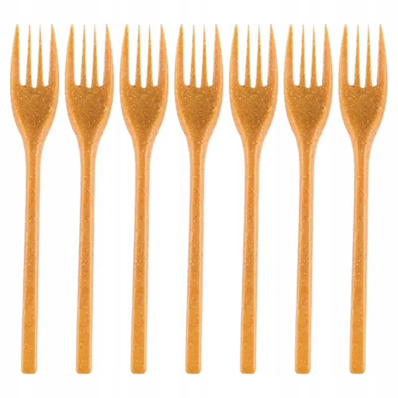 Widelce sztućce wielorazowe ekologiczne WPC 50szt