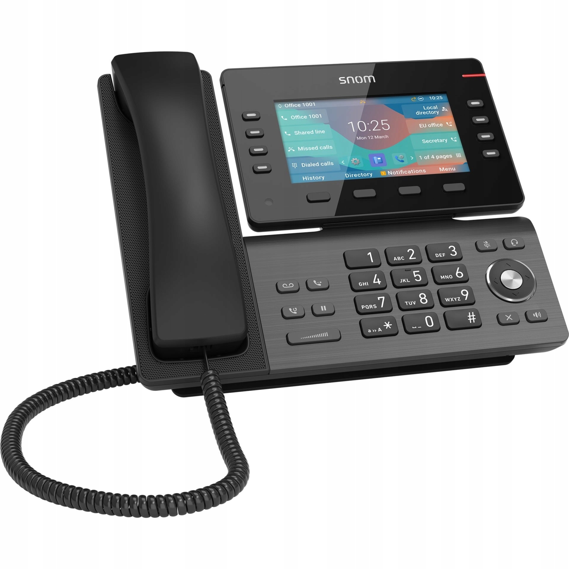 Snom D862, analog telephone (black) (4535)