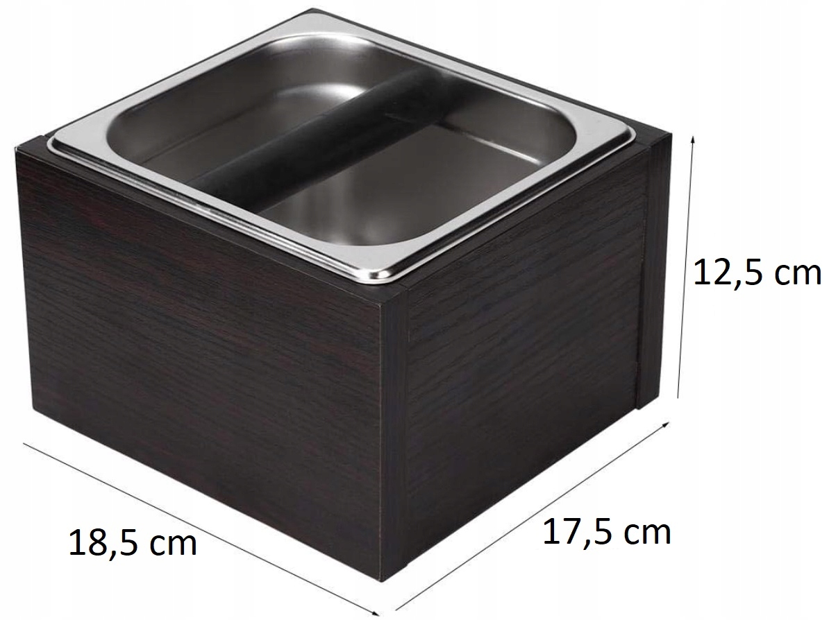 Pojemnik na fusy z kawy 1,5 l z odbijakiem ze stali RegMag PJ-01 – Co go wyróżnia