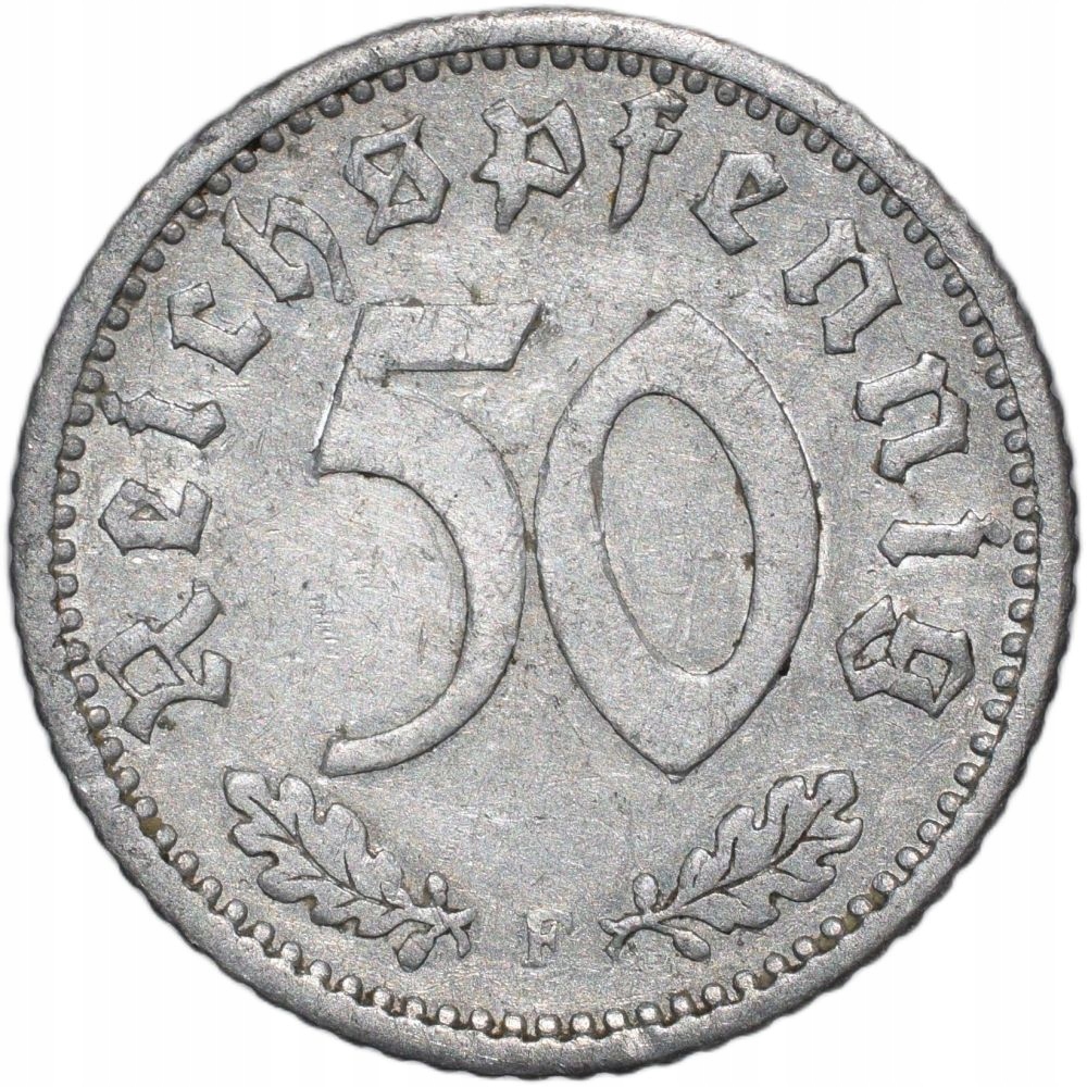 50 reichspfennig 1935 F