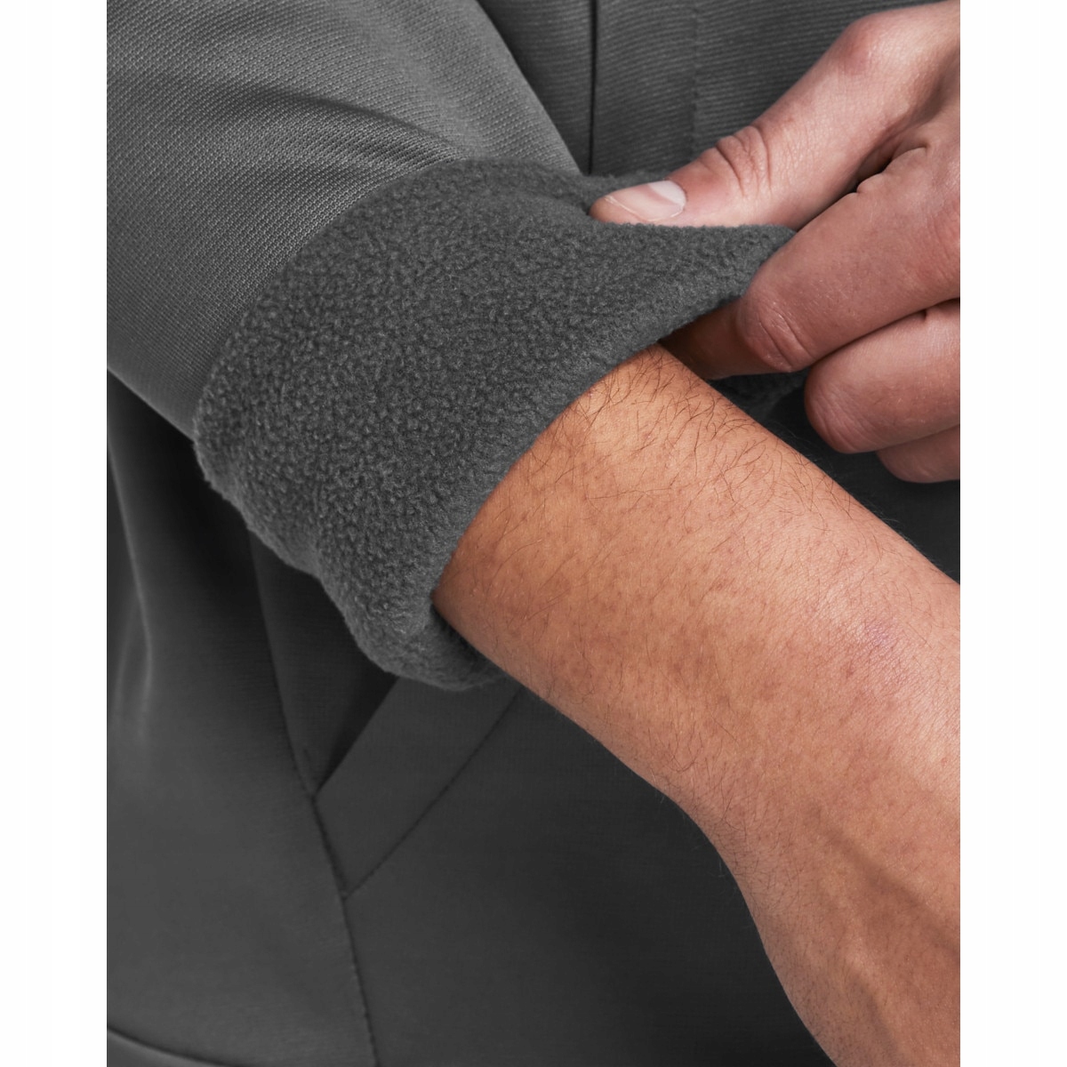 Mikina Ua Armour Fleece Hoodie-GRY