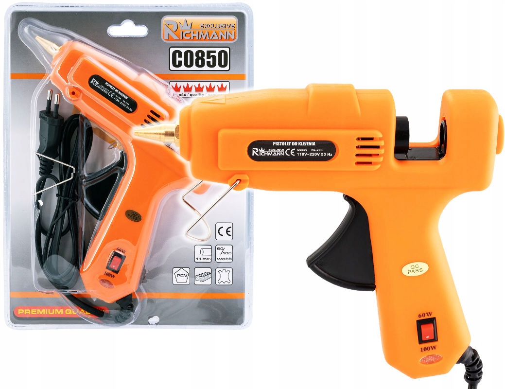 

Pistolet Do Kleju dwustop. 60/100W C0850 Richmann