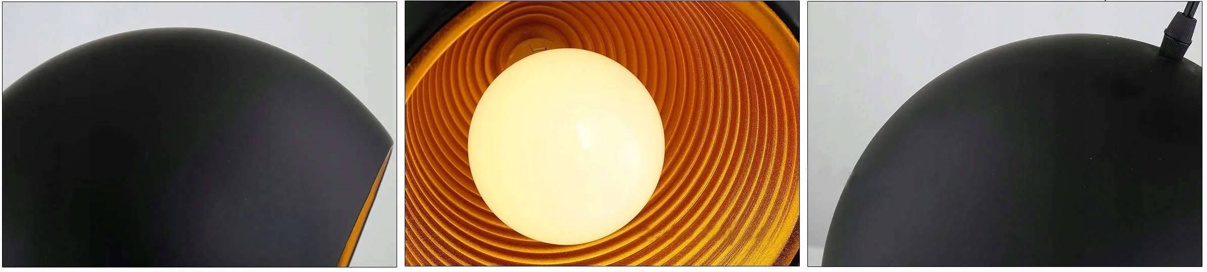 LAMPA METALOWA BIAŁA TOO LOFT 25 CM Rodzaj lampy Sufitowe - wiszące