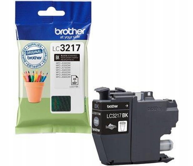 Tusz Brother LC3217BK Black 550 stron Oryginał