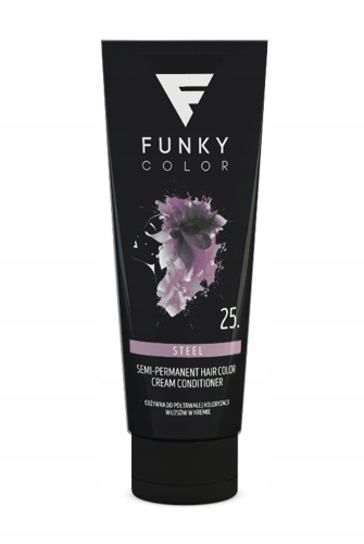 Toner na vlasy Funky Color č. 25 Steel 100 ml