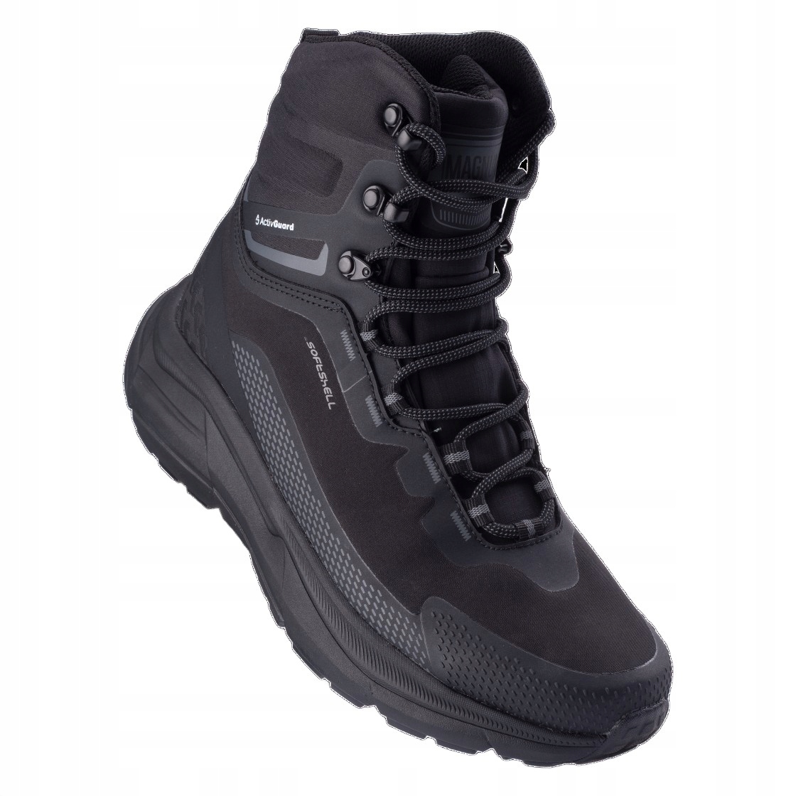 Pánské boty Motron MID Ag černé Taktické vysoké MID Softshell 46