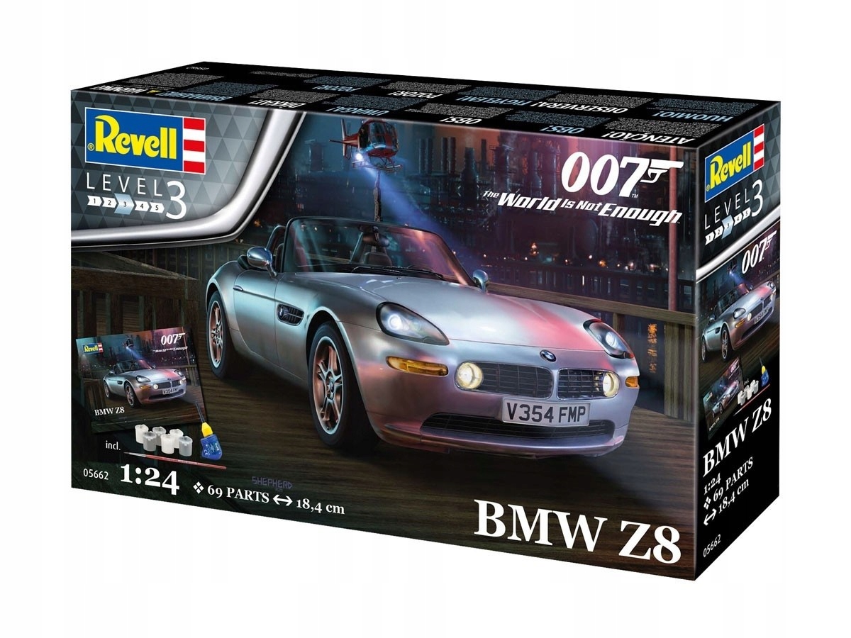 Revell Dárková sada James Bond Bmw Z8 1/24