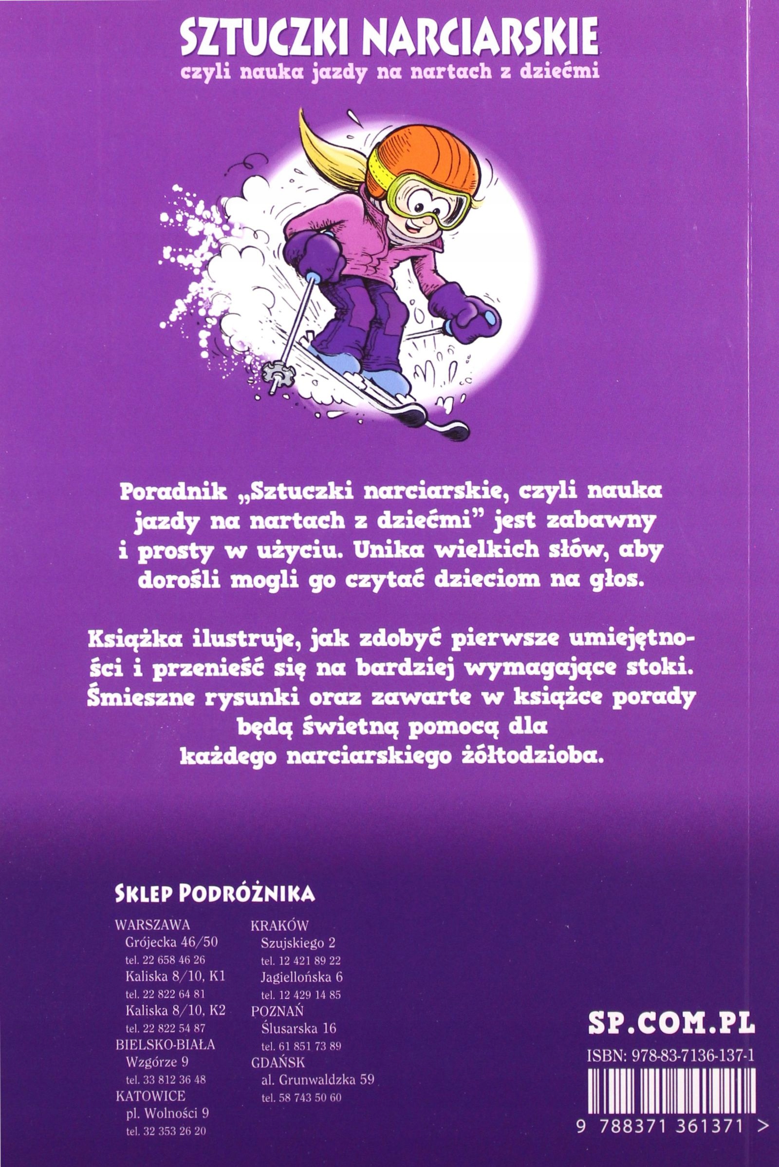 SZTUCZKI NARCIARSKIE CZYLI NAUKA JAZDY NA NARTACH Stan opakowania oryginalne