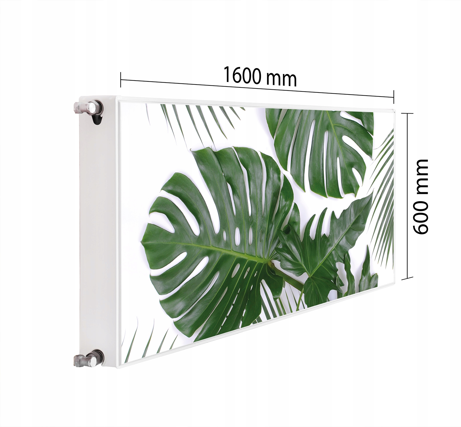 Magnetická Krytka Na Radiátor 160x60 Monstera Mata Magnet