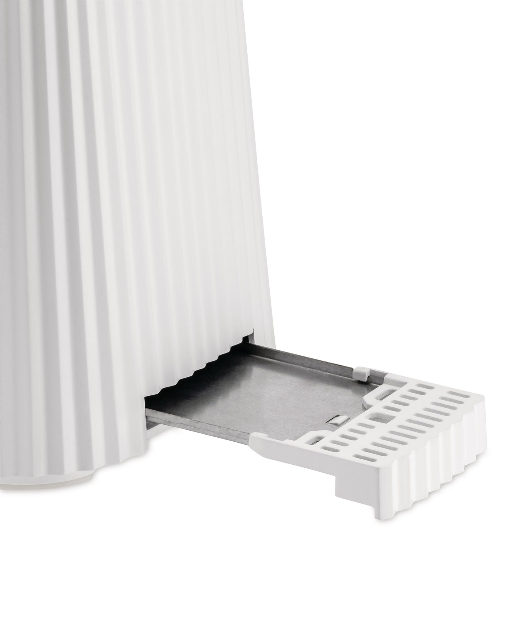 ALESSI Plissé Toster 850W Biały Sześć Poziomów Opiekania Europejski Wtyk — miniatura 3