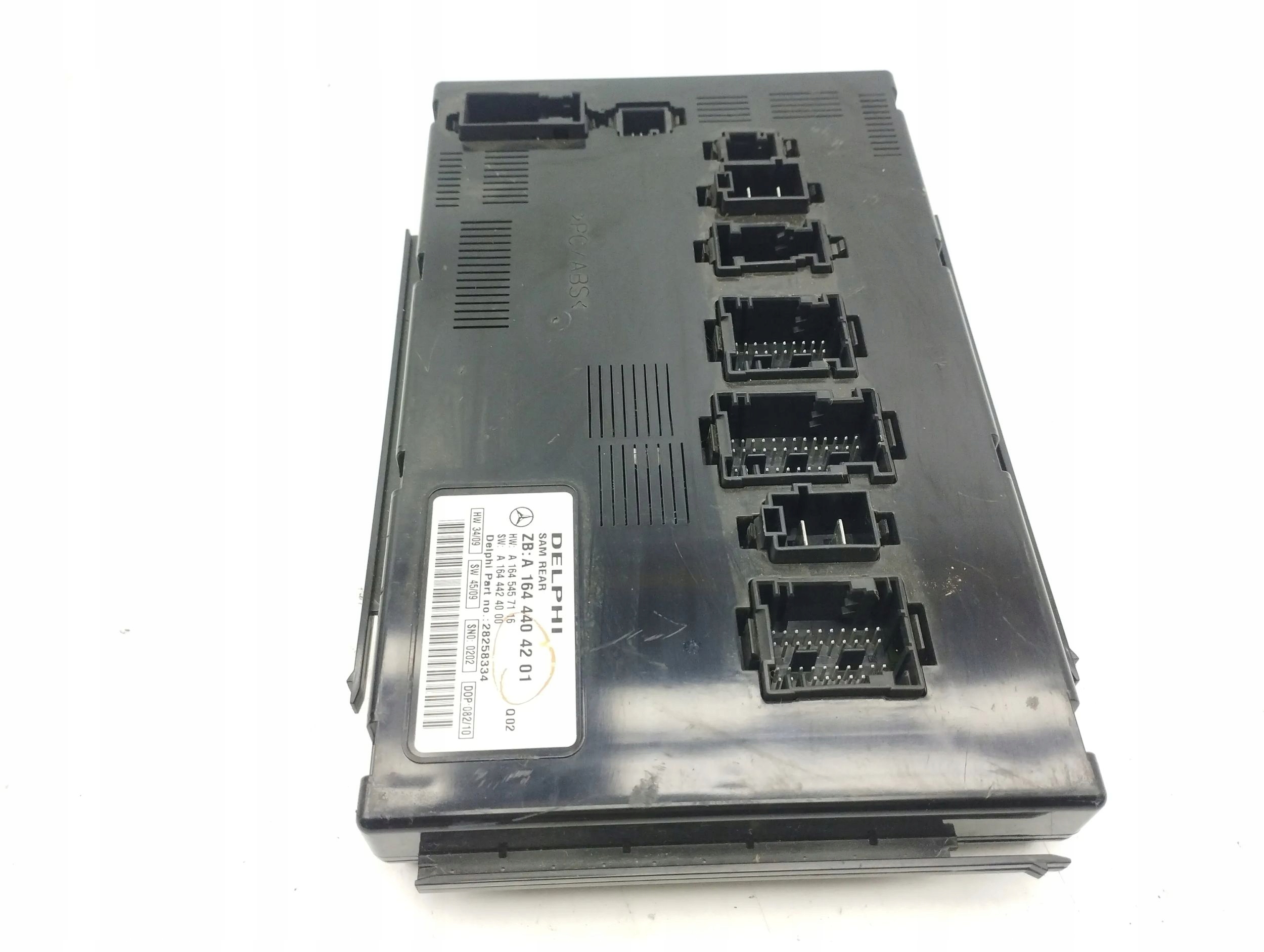 Mercedes-Benz ML W164 2010 Skrzynki bezpieczników Typ samochodu 4x4/SUV