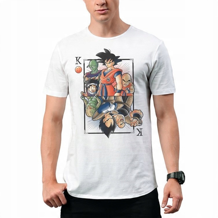 

Koszulka T-Shirt Dragon Ball Playing Cards L